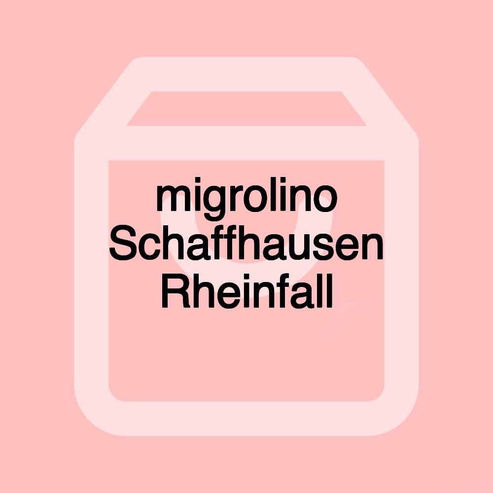migrolino Schaffhausen Rheinfall migrolino Schaffhausen Rheinfall