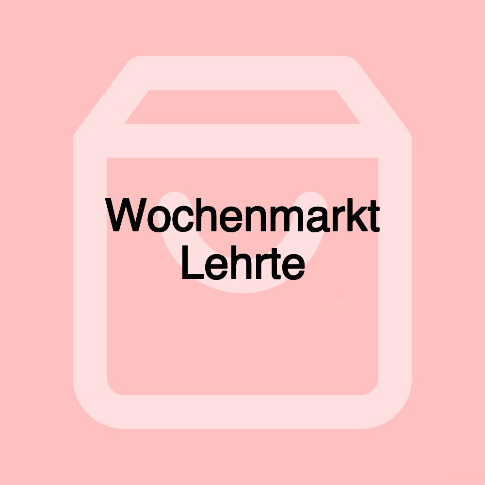 Wochenmarkt Lehrte