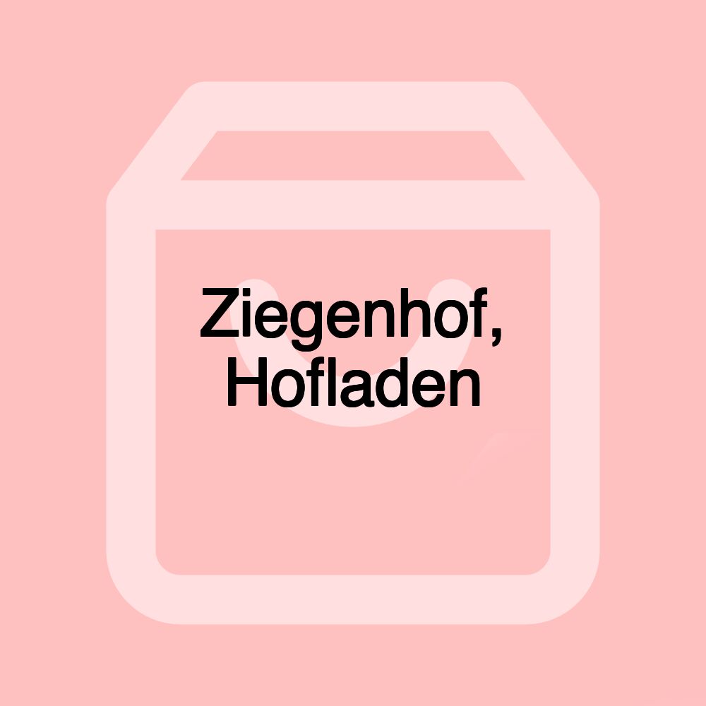Ziegenhof, Hofladen
