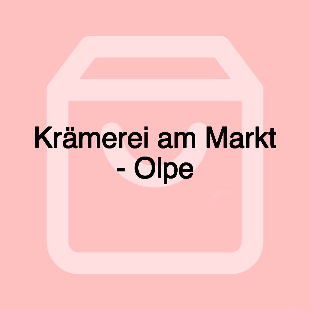 Krämerei am Markt - Olpe