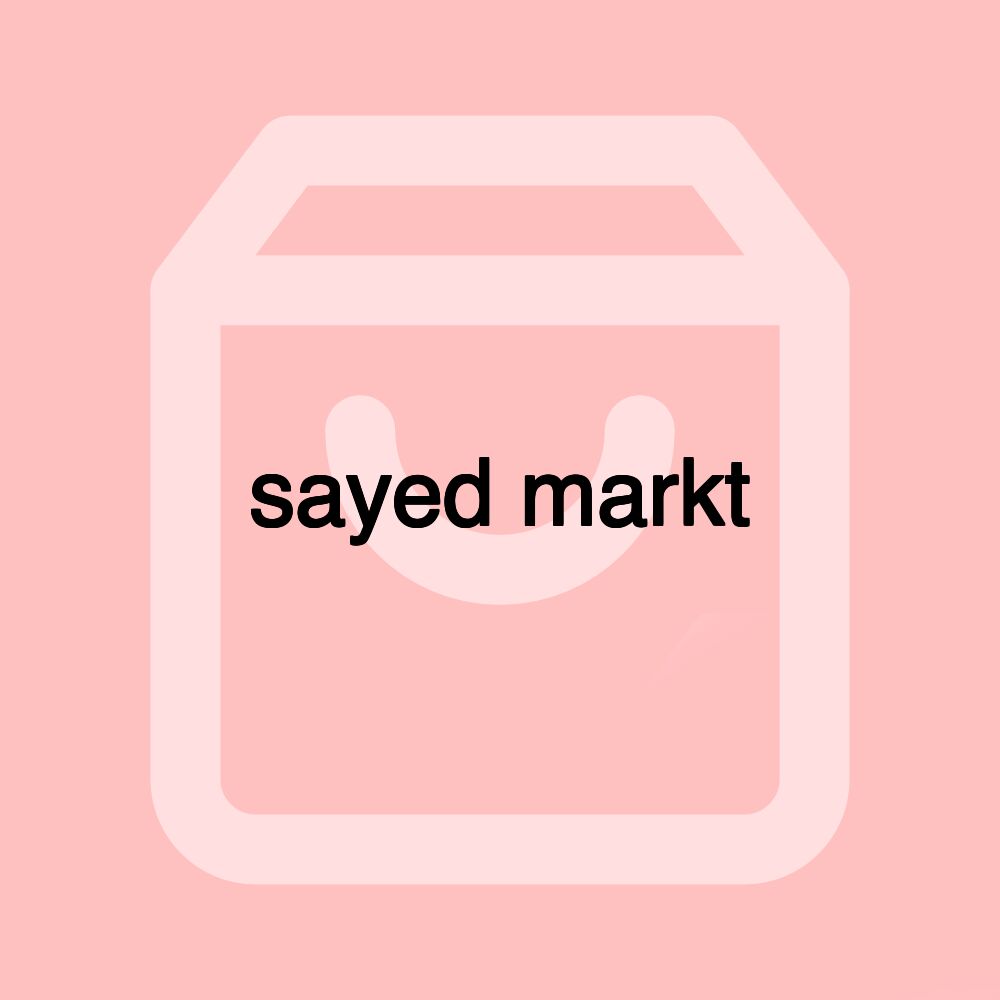 sayed markt