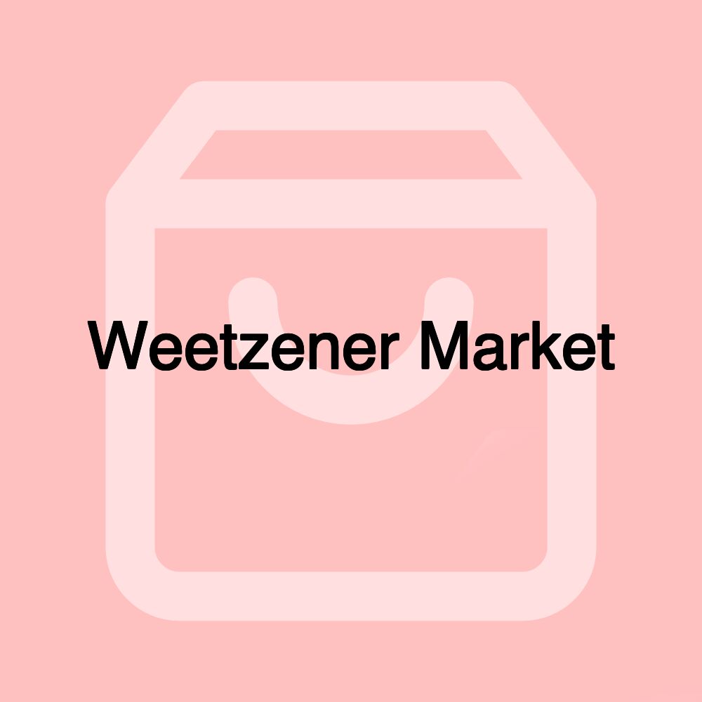 Weetzener Market