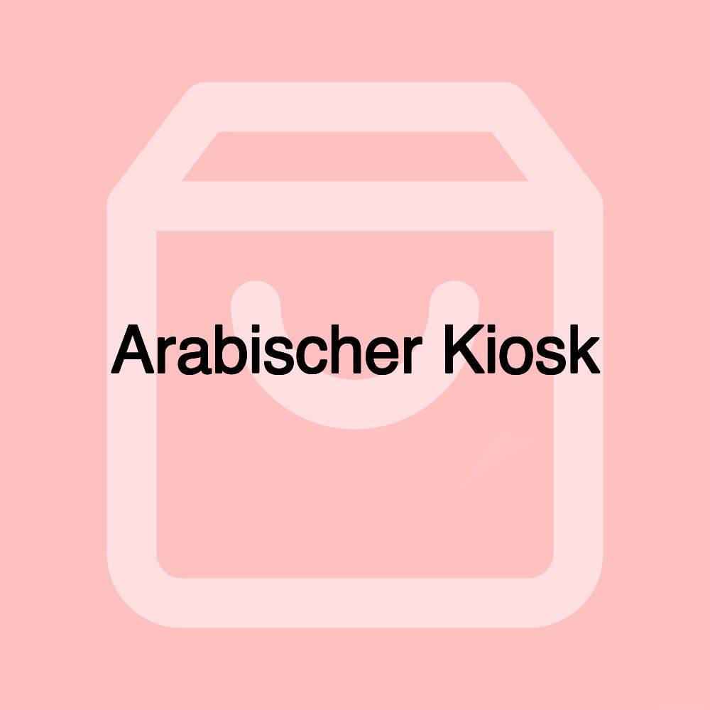 Arabischer Kiosk