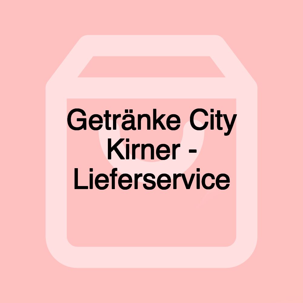 Getränke City Kirner - Lieferservice