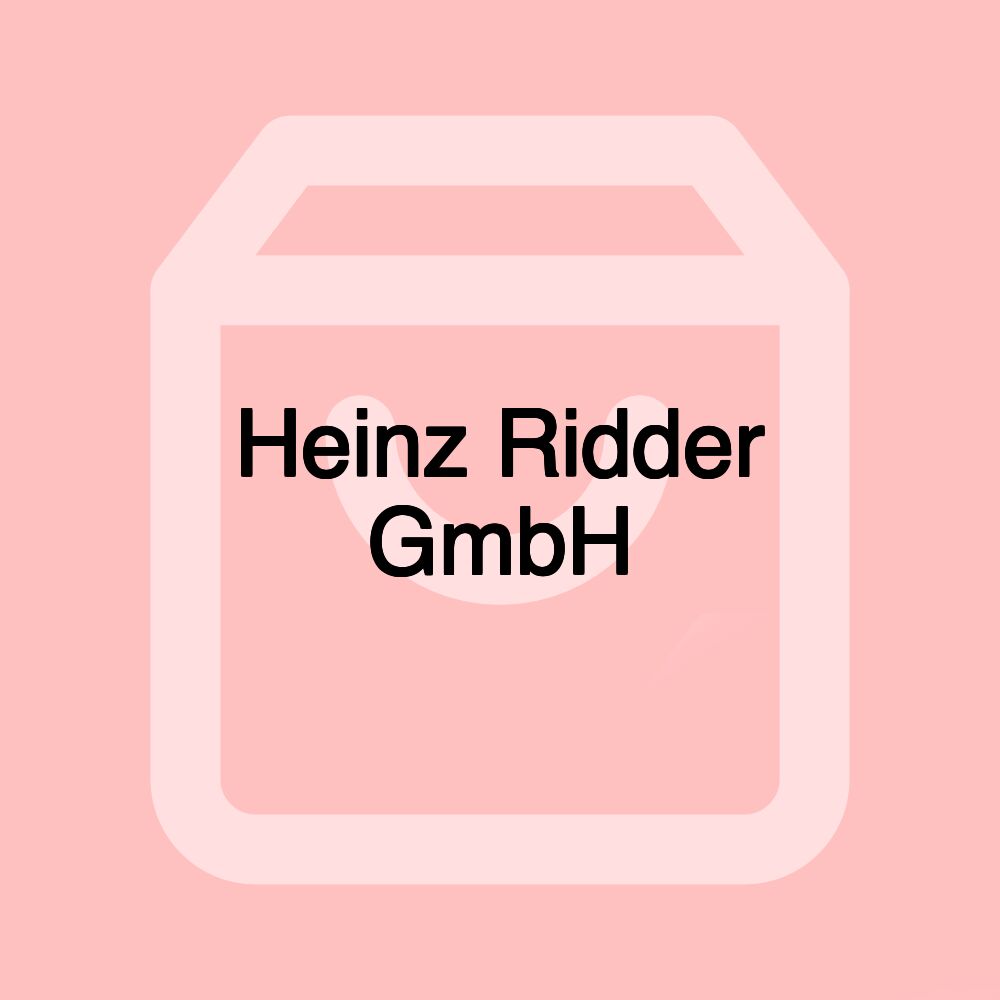 Heinz Ridder GmbH