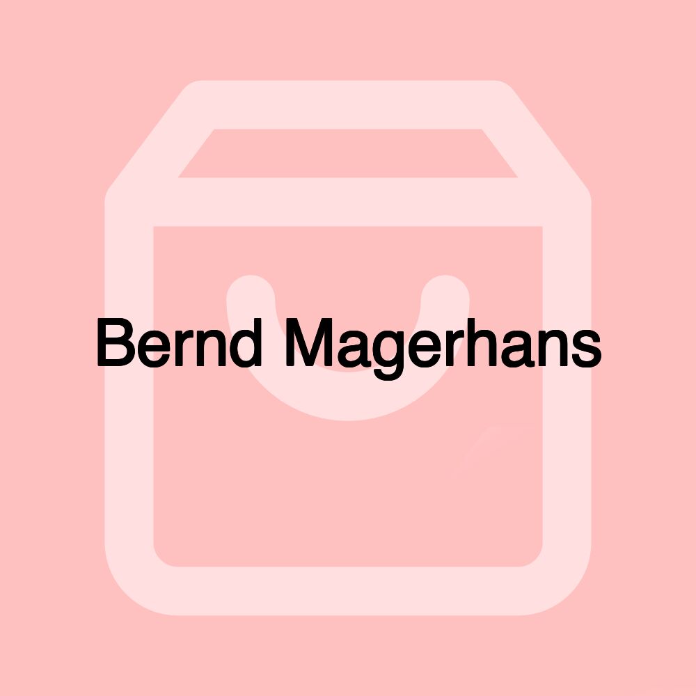 Bernd Magerhans Bernd Magerhans