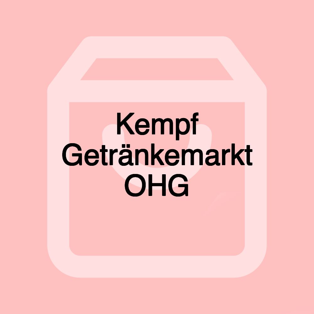 Kempf Getränkemarkt OHG