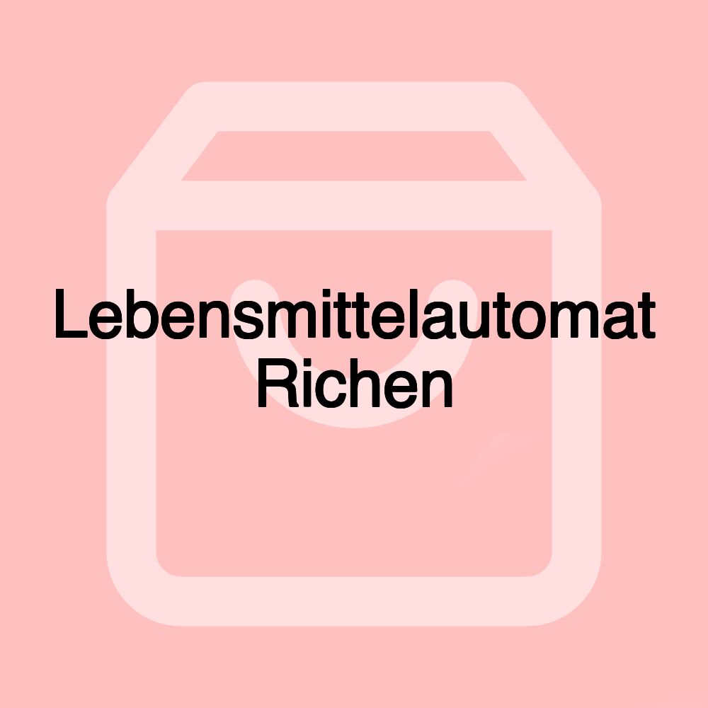 Lebensmittelautomat Richen