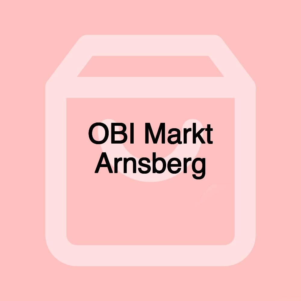 OBI Markt Arnsberg