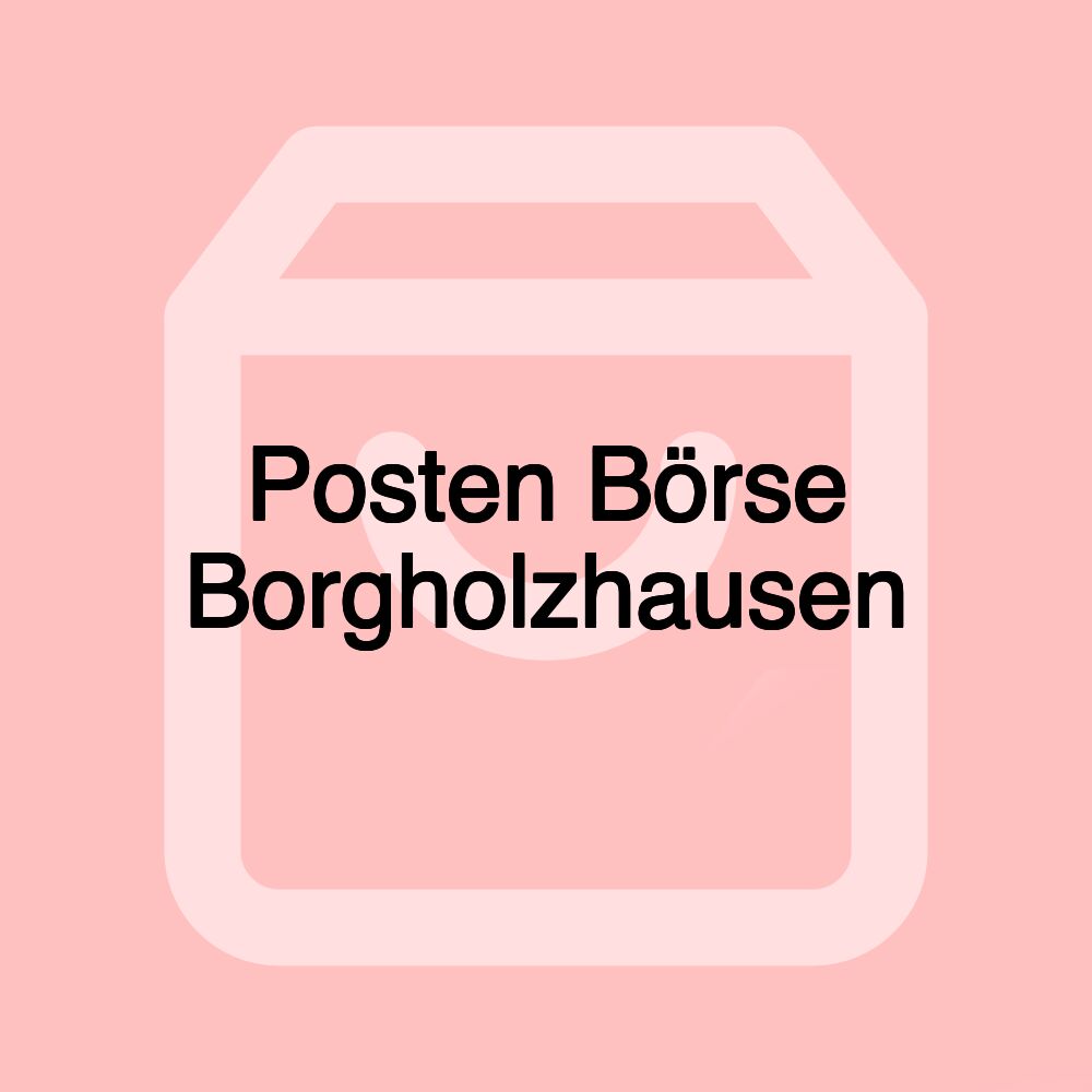 Posten Börse Borgholzhausen