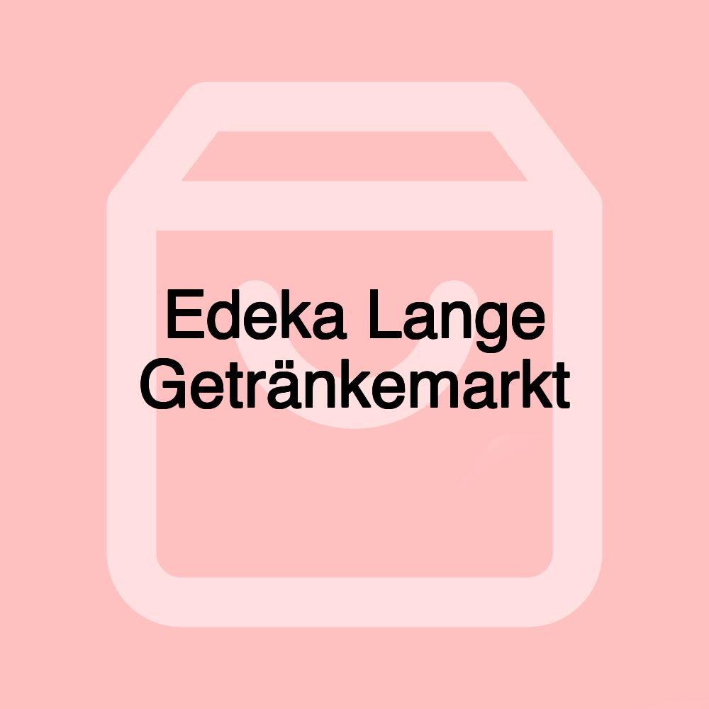 Edeka Lange Getränkemarkt