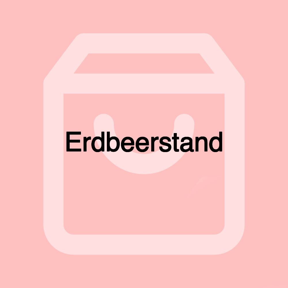 Erdbeerstand