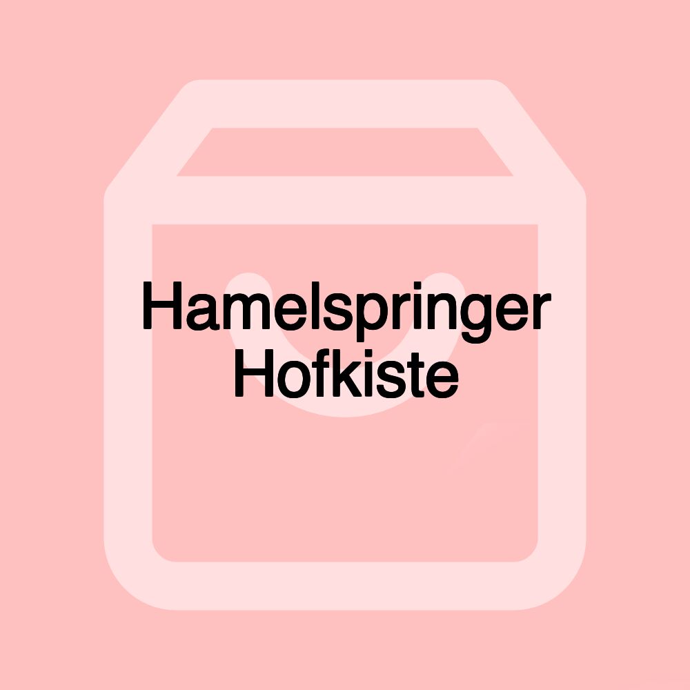 Hamelspringer Hofkiste Hamelspringer Hofkiste
